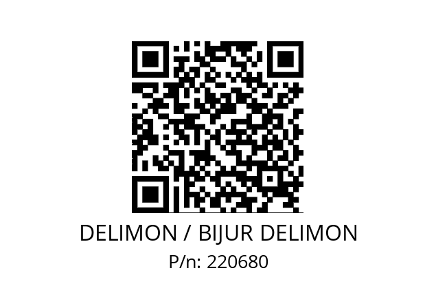   DELIMON / BIJUR DELIMON 220680