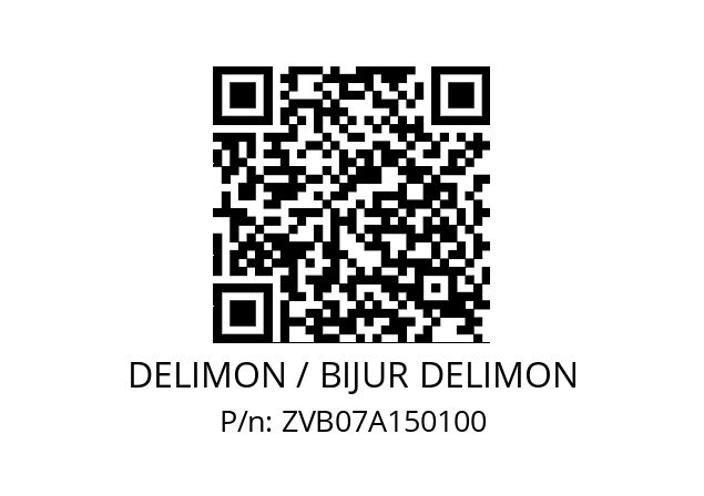   DELIMON / BIJUR DELIMON ZVB07A150100