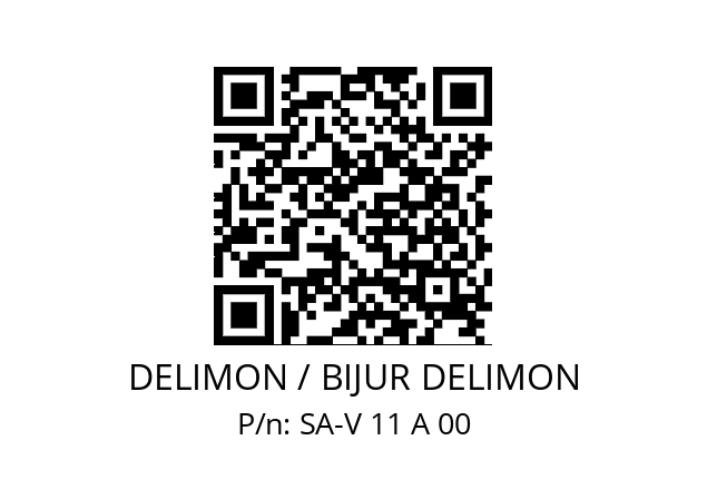   DELIMON / BIJUR DELIMON SA-V 11 A 00