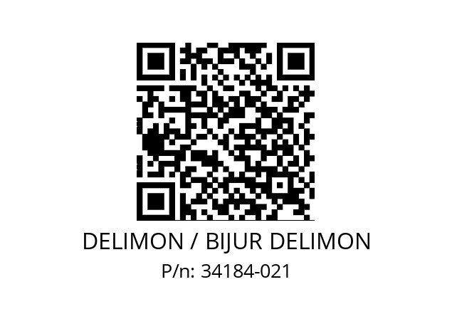   DELIMON / BIJUR DELIMON 34184-021