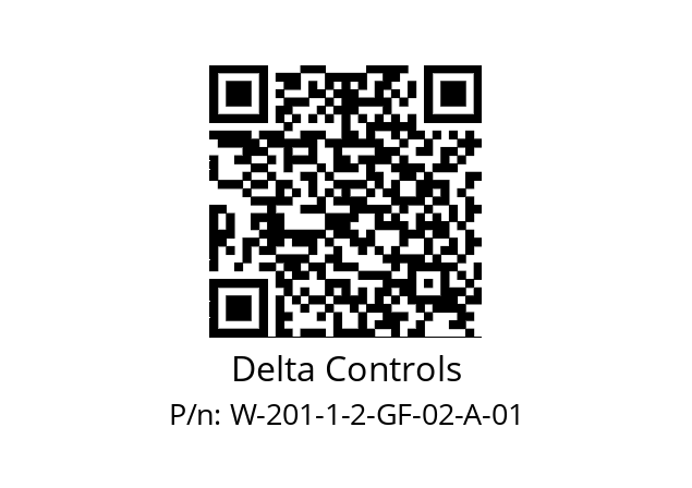   Delta Controls W-201-1-2-GF-02-A-01