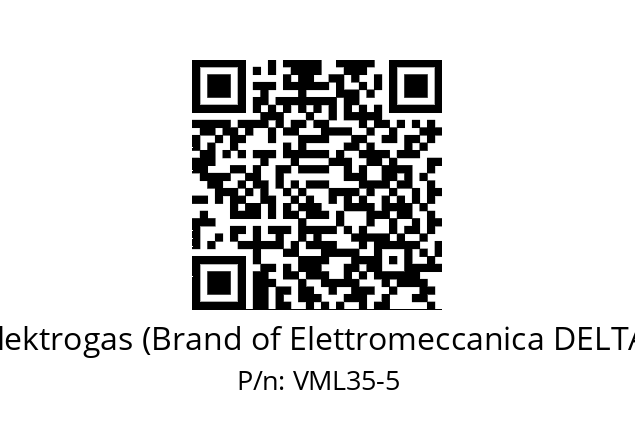   Elektrogas (Brand of Elettromeccanica DELTA) VML35-5