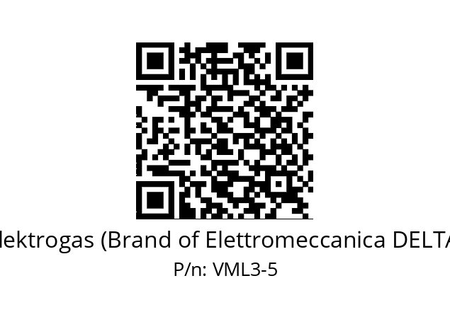   Elektrogas (Brand of Elettromeccanica DELTA) VML3-5