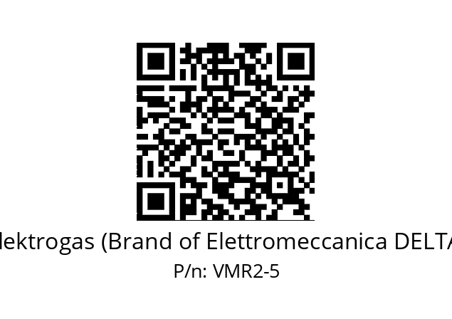   Elektrogas (Brand of Elettromeccanica DELTA) VMR2-5