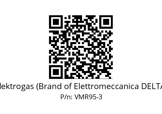   Elektrogas (Brand of Elettromeccanica DELTA) VMR95-3