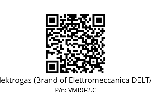   Elektrogas (Brand of Elettromeccanica DELTA) VMR0-2.C