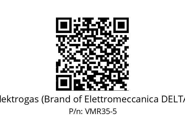   Elektrogas (Brand of Elettromeccanica DELTA) VMR35-5