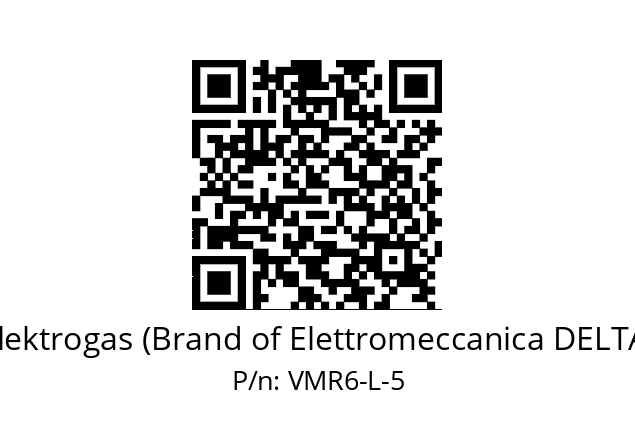   Elektrogas (Brand of Elettromeccanica DELTA) VMR6-L-5