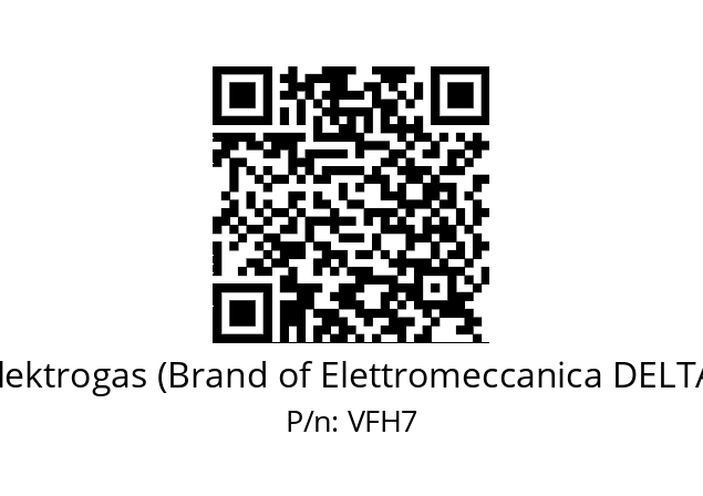   Elektrogas (Brand of Elettromeccanica DELTA) VFH7