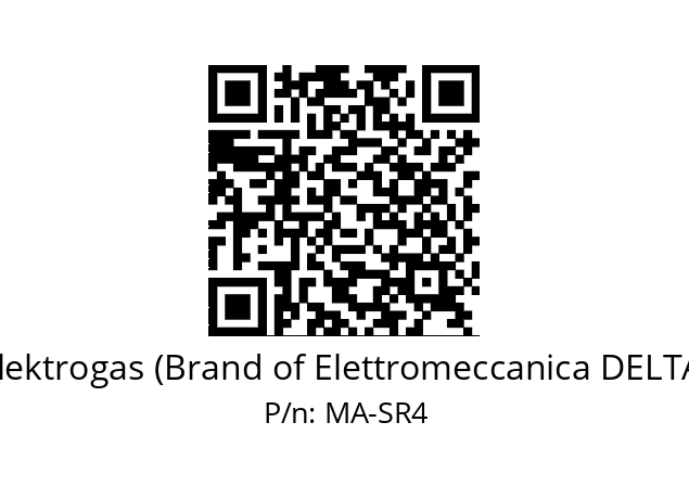   Elektrogas (Brand of Elettromeccanica DELTA) MA-SR4