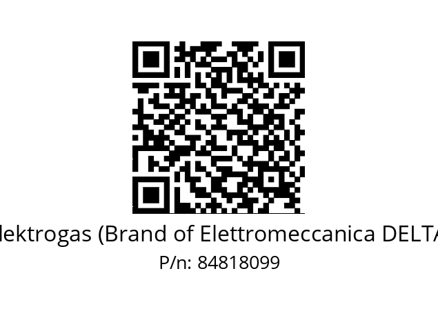   Elektrogas (Brand of Elettromeccanica DELTA) 84818099