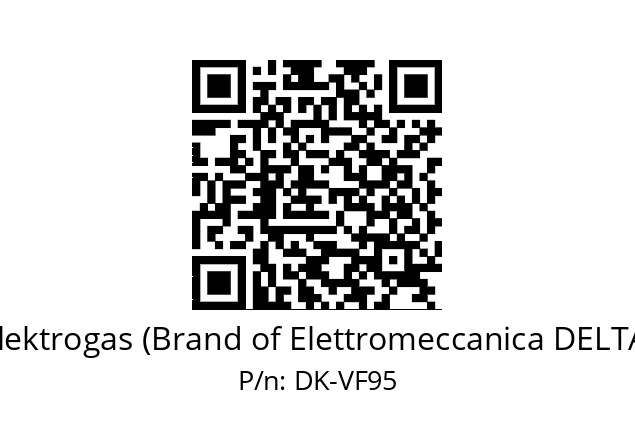   Elektrogas (Brand of Elettromeccanica DELTA) DK-VF95