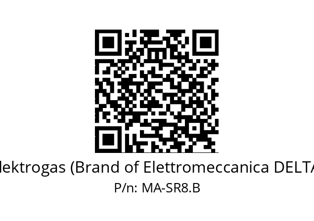   Elektrogas (Brand of Elettromeccanica DELTA) MA-SR8.B