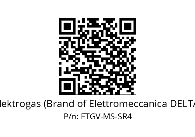   Elektrogas (Brand of Elettromeccanica DELTA) ETGV-MS-SR4