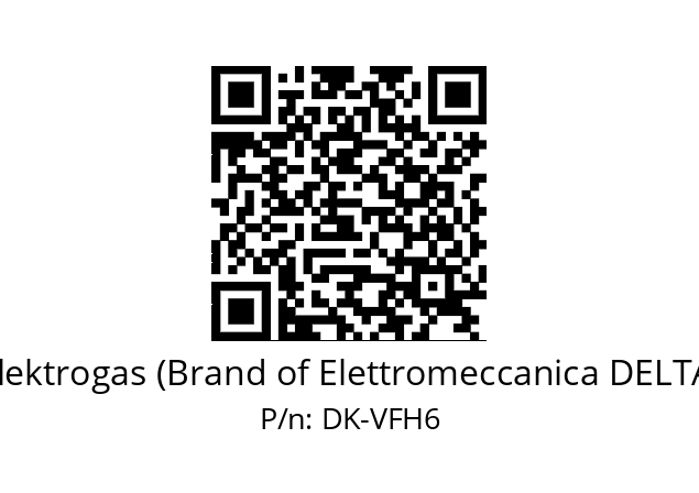   Elektrogas (Brand of Elettromeccanica DELTA) DK-VFH6