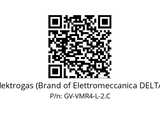   Elektrogas (Brand of Elettromeccanica DELTA) GV-VMR4-L-2.C