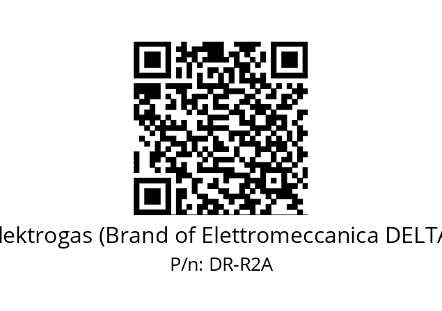   Elektrogas (Brand of Elettromeccanica DELTA) DR-R2A