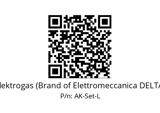   Elektrogas (Brand of Elettromeccanica DELTA) AK-Set-L