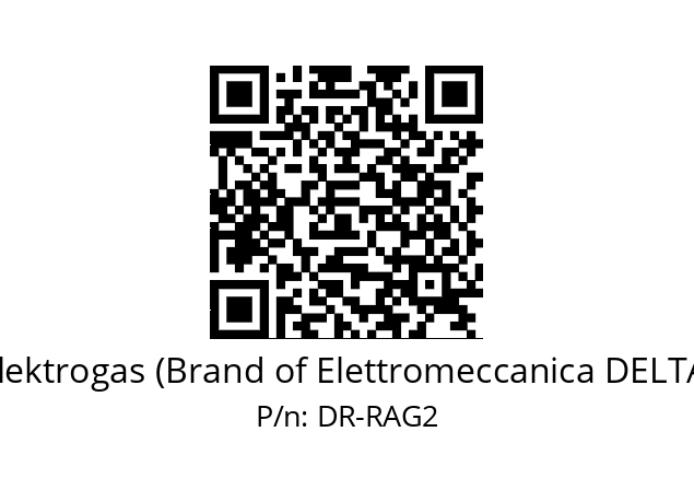   Elektrogas (Brand of Elettromeccanica DELTA) DR-RAG2