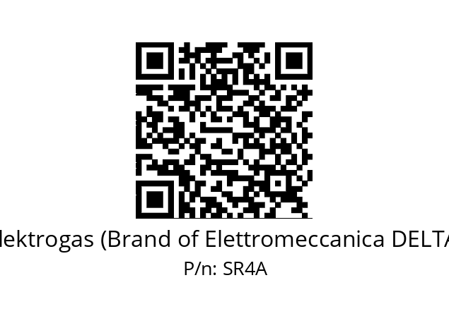   Elektrogas (Brand of Elettromeccanica DELTA) SR4A