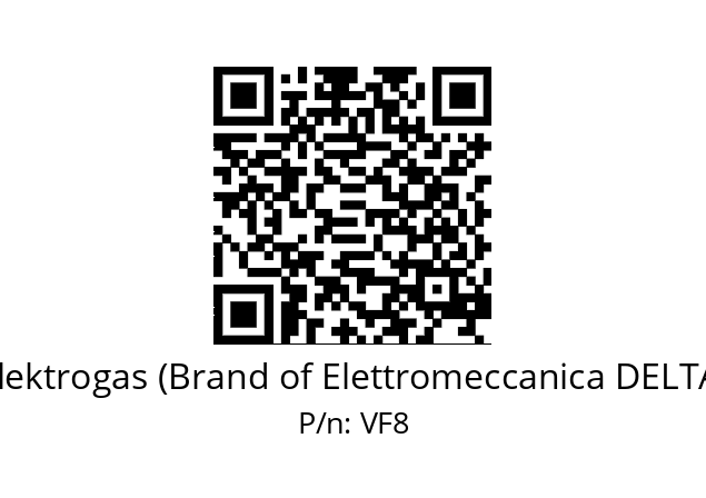   Elektrogas (Brand of Elettromeccanica DELTA) VF8