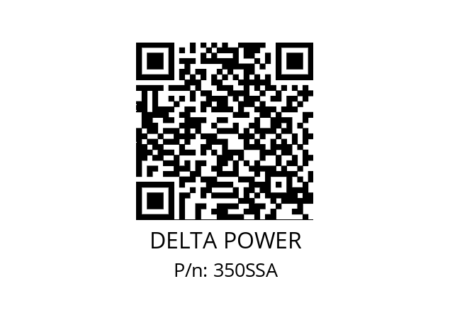   DELTA POWER 350SSA