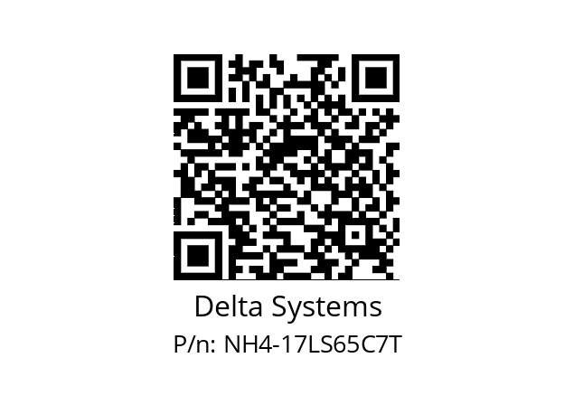   Delta Systems NH4-17LS65C7T