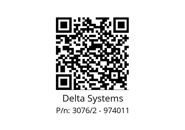   Delta Systems 3076/2 - 974011