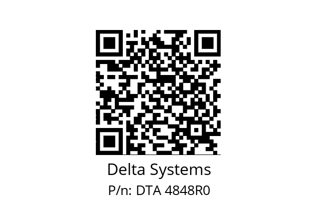   Delta Systems DTA 4848R0