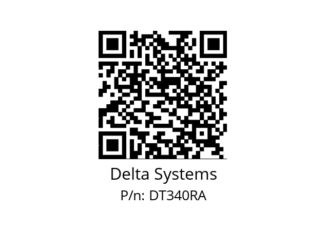   Delta Systems DT340RA