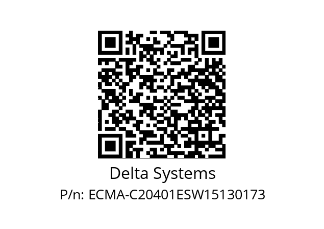   Delta Systems ECMA-C20401ESW15130173