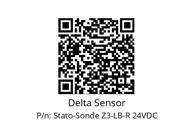   Delta Sensor Stato-Sonde Z3-LB-R 24VDC