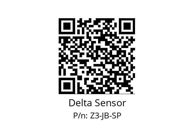   Delta Sensor Z3-JB-SP