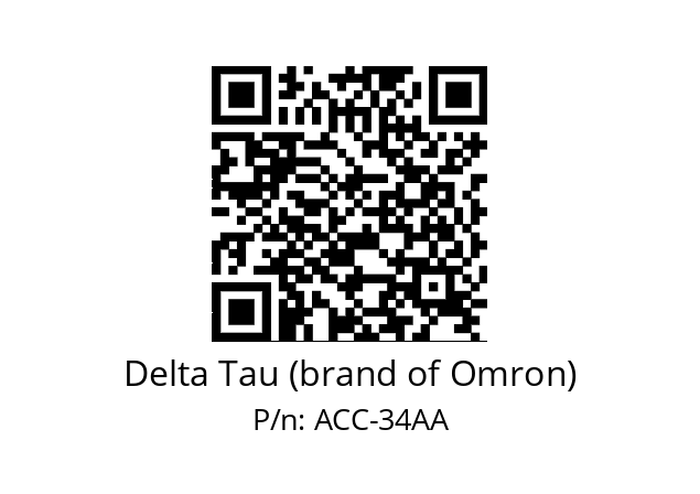   Delta Tau (brand of Omron) ACC-34AA