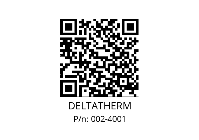   DELTATHERM 002-4001