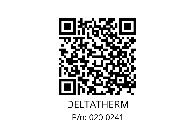   DELTATHERM 020-0241