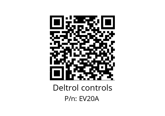   Deltrol controls EV20A 