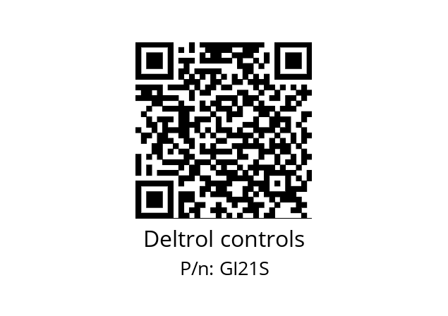   Deltrol controls GI21S