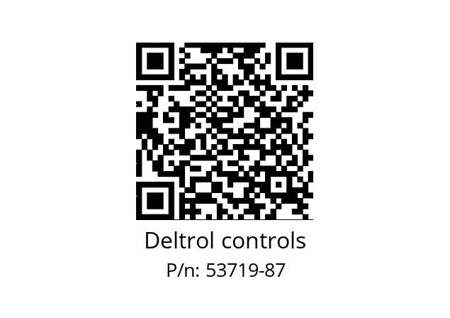  70733421 Deltrol controls 53719-87