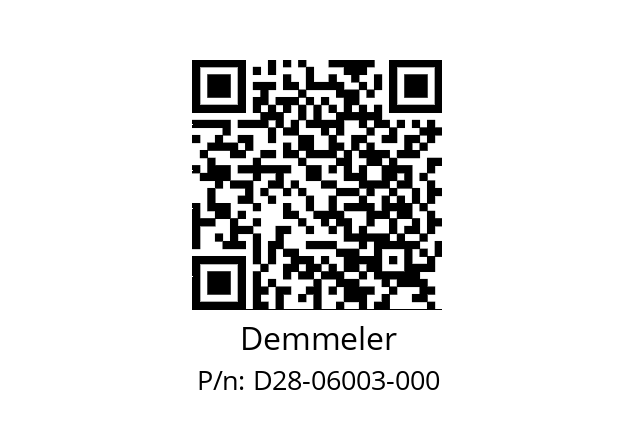   Demmeler D28-06003-000