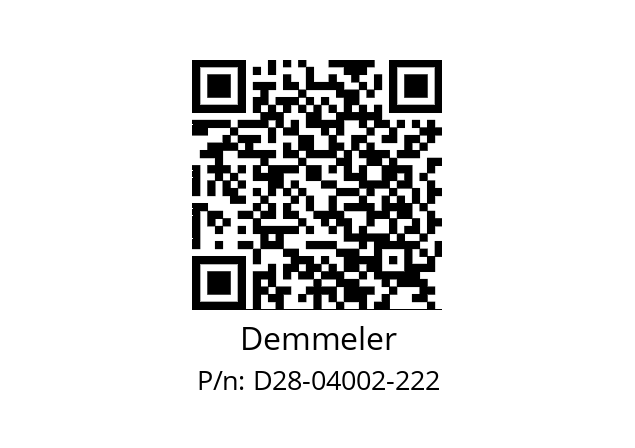   Demmeler D28-04002-222