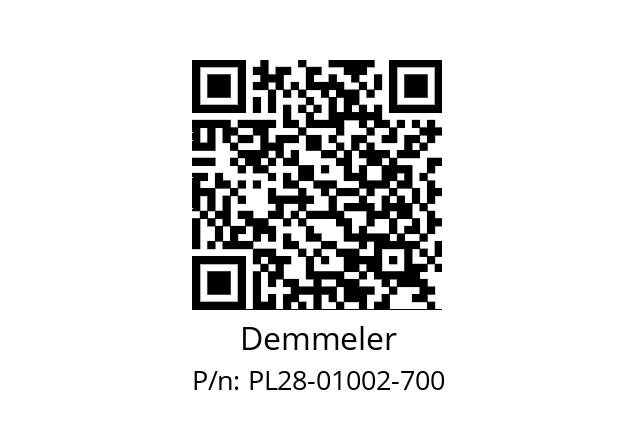   Demmeler PL28-01002-700