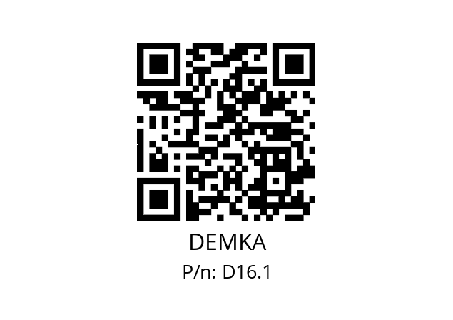   DEMKA D16.1