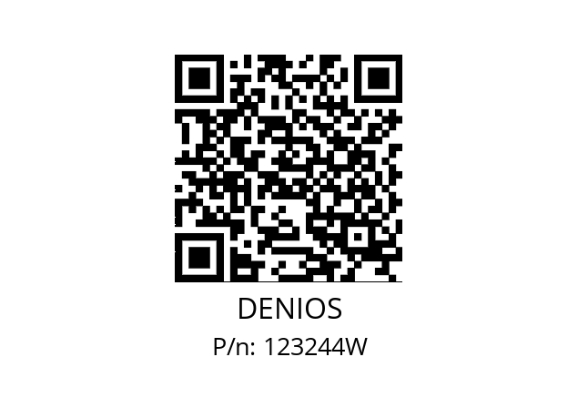   DENIOS 123244W