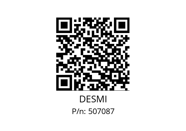   DESMI 507087