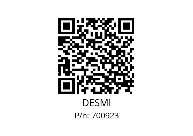   DESMI 700923