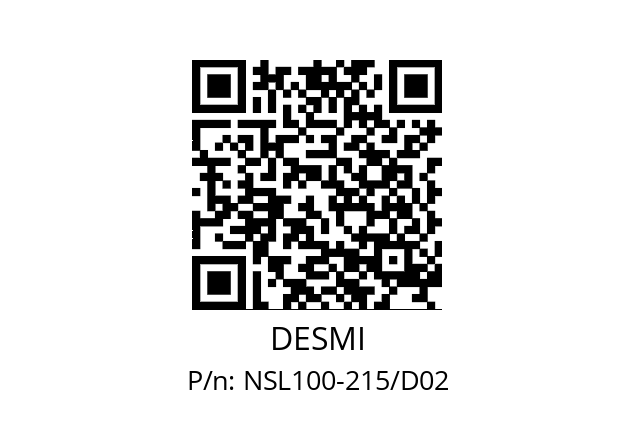   DESMI NSL100-215/D02