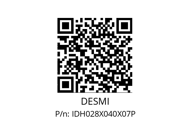   DESMI IDH028X040X07P