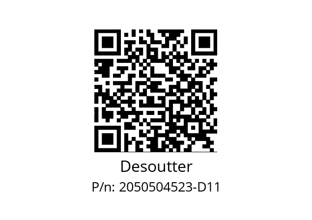   Desoutter 2050504523-D11