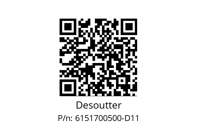   Desoutter 6151700500-D11